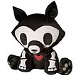Skelanimals Series 2 Jae (Wolf) Deluxe Plush